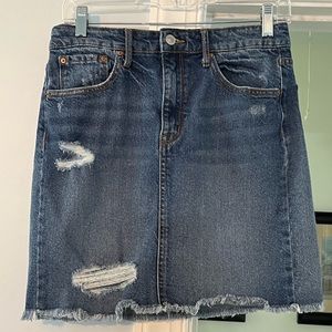 Ella Moss Denim Mini Skirt Size 27
